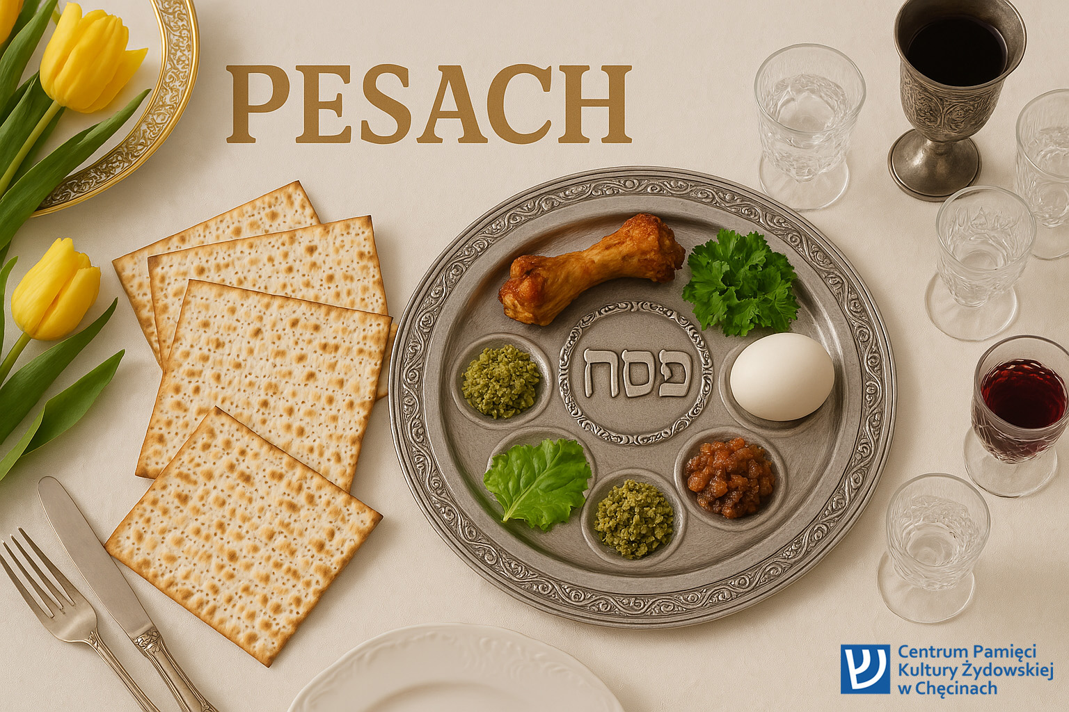 pesach grafika synagoga
