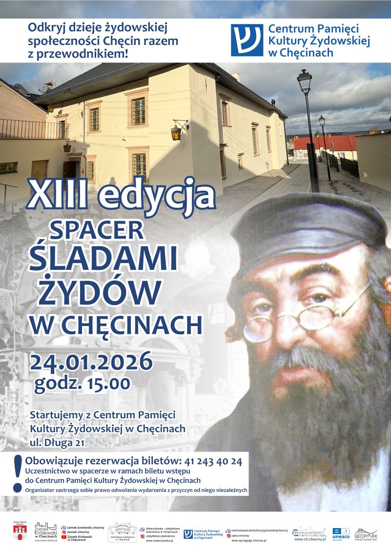 XIII Edycja Spaceru Śladami Żydów w Chęcinach